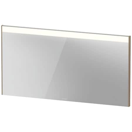 Brioso Mirror With Lighting Concrete Gray
